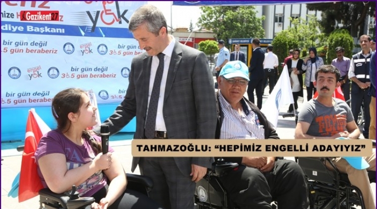 Tahmazoğlu: Hayatı paylaşmaya engel yok
