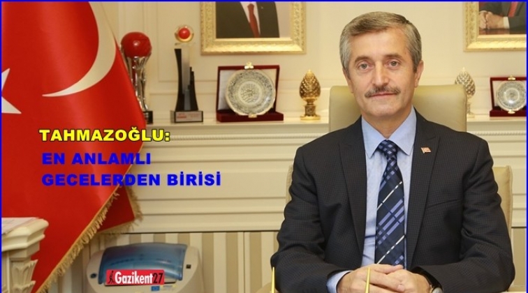 Tahmazoğlu, Mira&ccedil; Kandili'ni kutladı