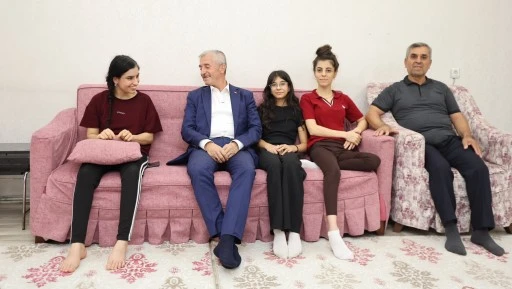 Tahmazoğlu'ndan ev ziyaretleri 
