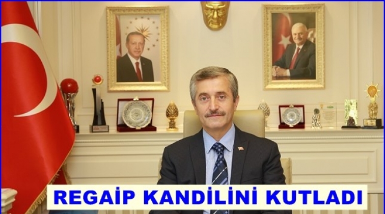 Tahmazoğlu, Regaip Kandili'ni kutladı