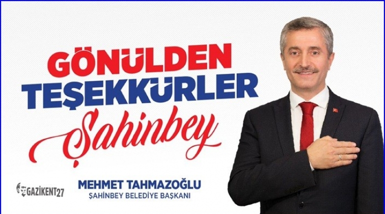 Tahmazoğlu, vatandaşlara teşekk&uuml;r etti