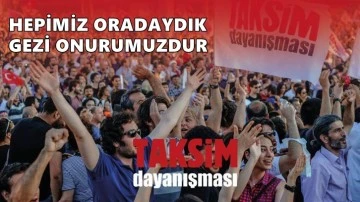 Taksim Dayanışması'ndan Gezi kararı protestosu