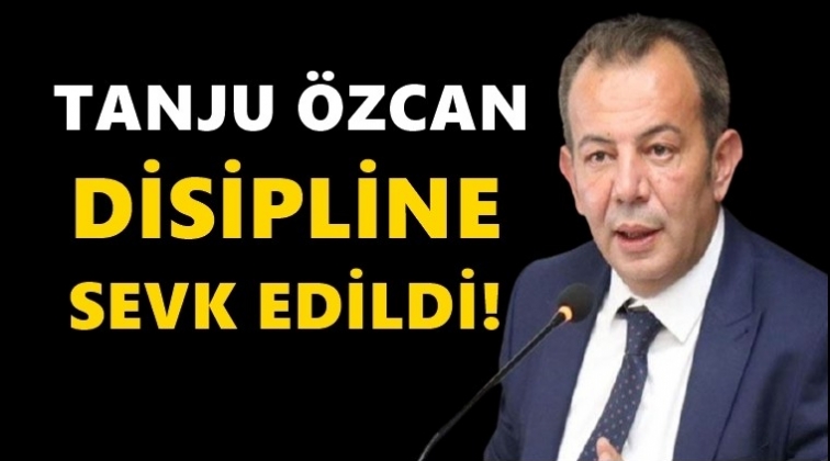 Tanju &Ouml;zcan, disipline sevk edildi!