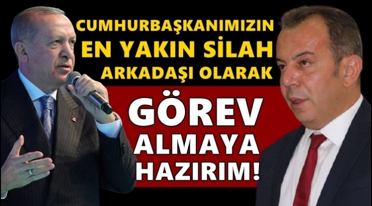 Tanju Özcan'dan Erdoğan'a tam destek!