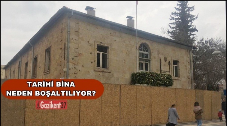 Tarihi bina neden boşaltılıyor?