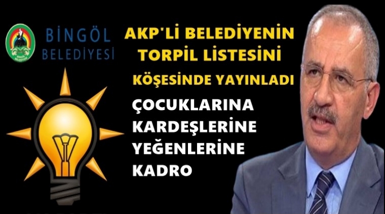 Tarihte b&ouml;yle torpil listesi g&ouml;r&uuml;lmedi!..