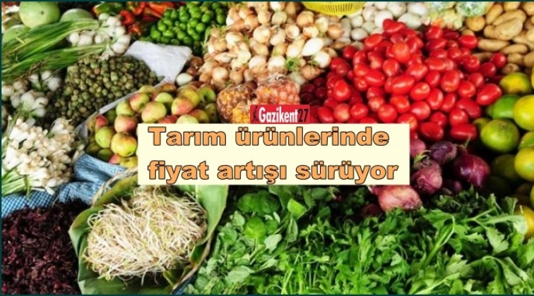 Tarım ürünlerinde fiyatlar arttı