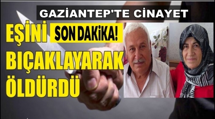 Eşini bı&ccedil;aklayarak &ouml;ld&uuml;rd&uuml;! Polise teslim oldu...