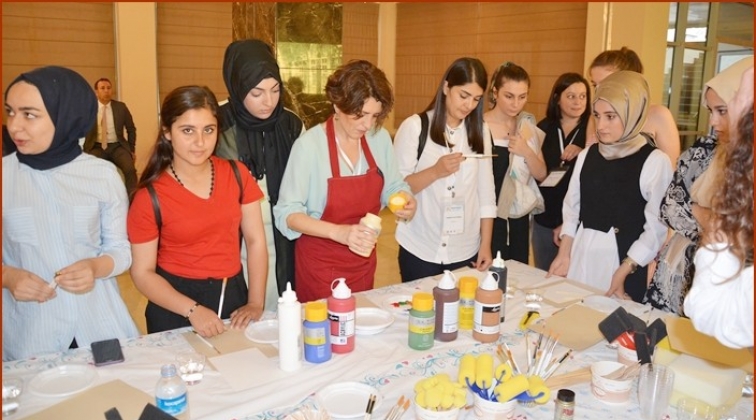 Tasarım G&uuml;nleri'nde at&ouml;lye &ccedil;alışmalarına b&uuml;y&uuml;k ilgi