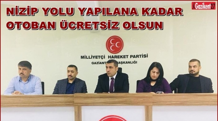 Taşdoğan: Otoban ücretsiz olsun