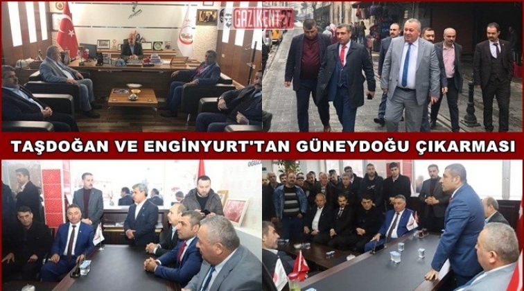 Taşdoğan ve Enginyurt&rsquo;tan G&uuml;neydoğu &ccedil;ıkarması