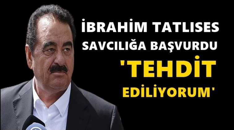 Tatlıses: Tehdit ediliyorum...