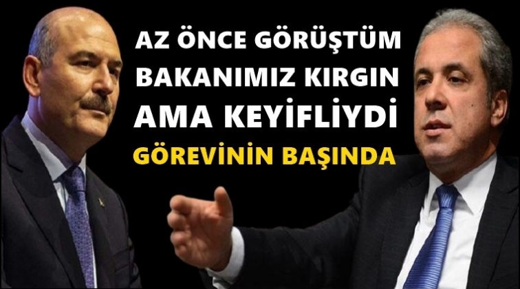 Tayyar: Bakanımız kırgın ama keyifliydi...