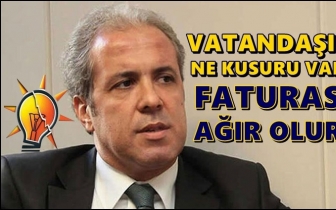 Tayyar'dan AKP'ye: Bunun faturası ağır olur!