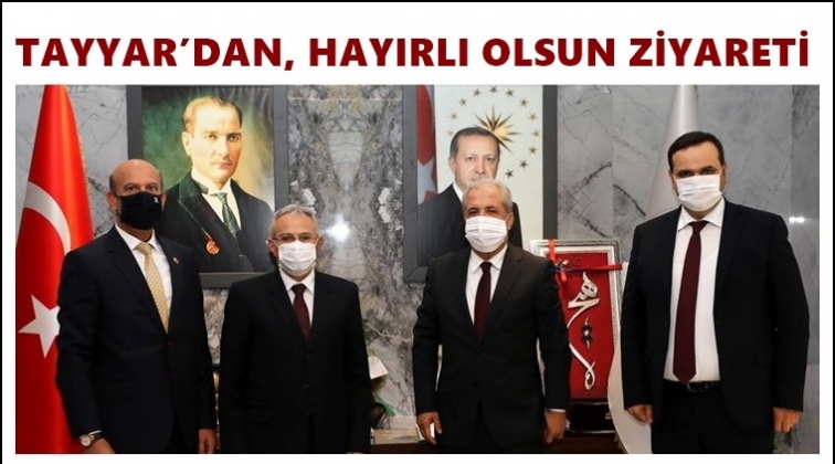 Tayyar'dan Rekt&ouml;r&uuml; &Ouml;zaydın&rsquo;a ziyaret