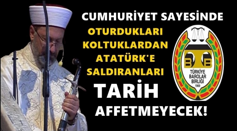 TBB, Erbaş&rsquo;ı istifaya davet etti