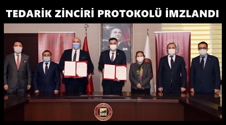Tedarik zinciri protokol&uuml; imzalandı