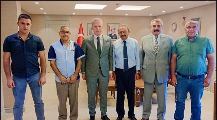 TEK Parti'den Vali G&uuml;l'e ziyaret