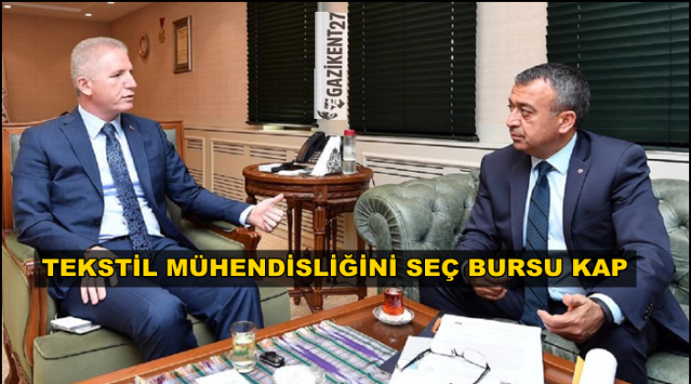 Tekstil seçen öğrencilere yüksek miktarda burs