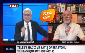 TELE1'e haciz! Yanardağ'dan dayanışma &ccedil;ağrısı...