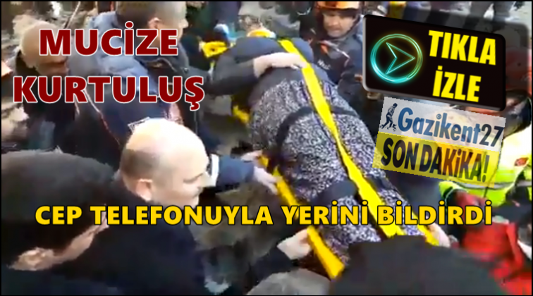 Telefonla yerini bildirdi 14 saat sonra kurtarıldı!