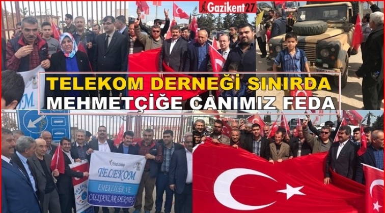 Telekom çalışanlarından Mehmetçiğe destek ziyareti