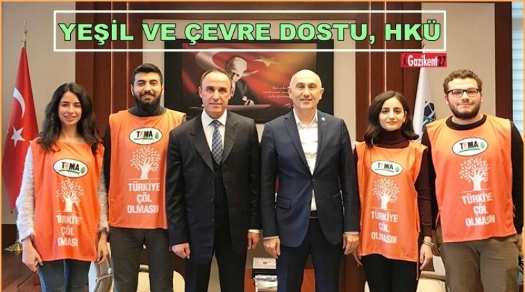 TEMA Vakfı’ndan HKÜ’ye ziyaret