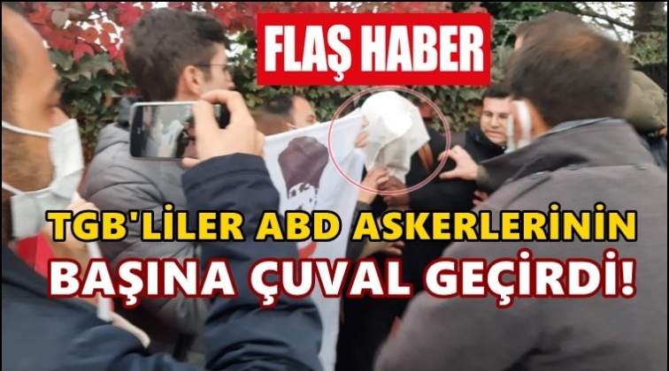 TGB, ABD askerinin başına &ccedil;uval ge&ccedil;irdi!