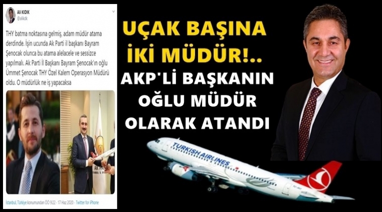 THY'de u&ccedil;ak başına iki m&uuml;d&uuml;r d&uuml;ş&uuml;yor!