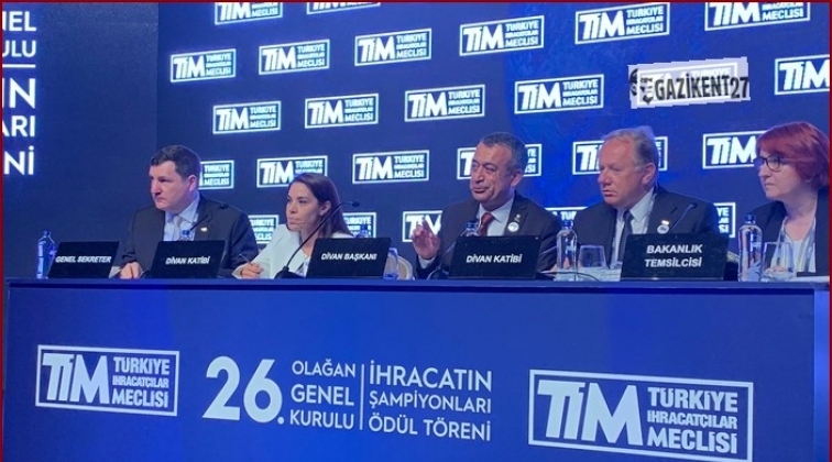 TİM Genel Kurulu’ndan ihracatçıya müjde çıktı