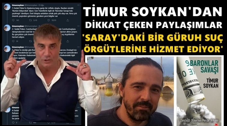 Timur Soykan'dan dikkat &ccedil;eken paylaşımlar...