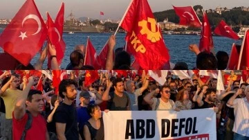 TKP'den ABD savaş gemisine karşı protesto