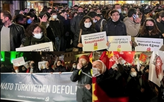 TKP'den eylem: NATO T&uuml;rkiye'den defol!