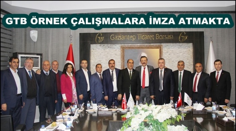 TOBB Başkanı Hisarcıklıoğlu'ndan GTB'ye ziyaret