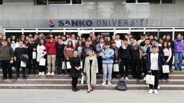 TOBB Fen Lisesi öğrencilerinden Sanko'ya ziyaret 