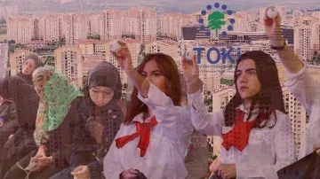 TOKİ&rsquo;nin kurasından Suriyeliler &ccedil;ıktı!