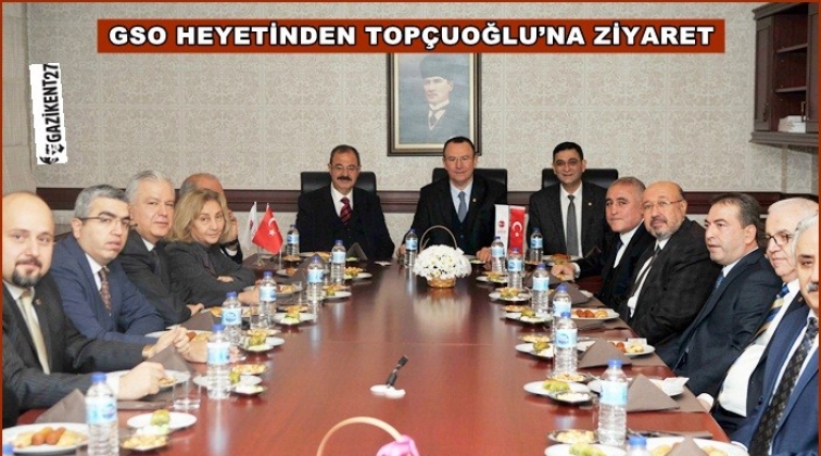 Top&ccedil;uoğlu'na hayırlı olsun ziyareti