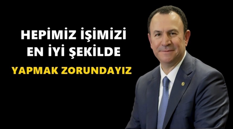 Top&ccedil;uoğlu&rsquo;ndan bayram mesajı