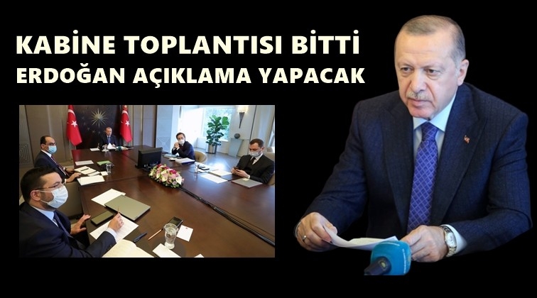Toplantı sona erdi! Erdoğan a&ccedil;ıklama yapacak