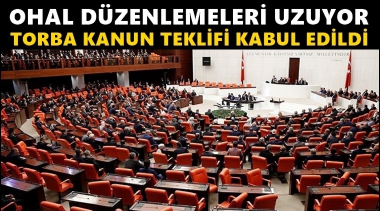 Torba kanun kabul edildi: OHAL uzuyor...