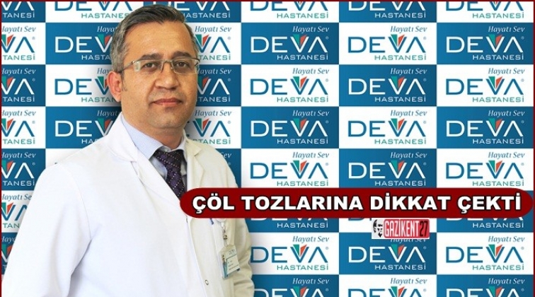 Toz bulutu Astım'ı tetikleyebilir!