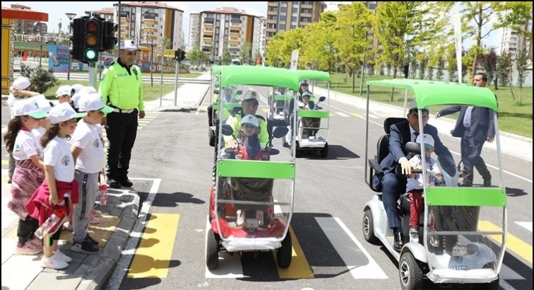 Trafik Eğitim Parkı’nda şenlik...