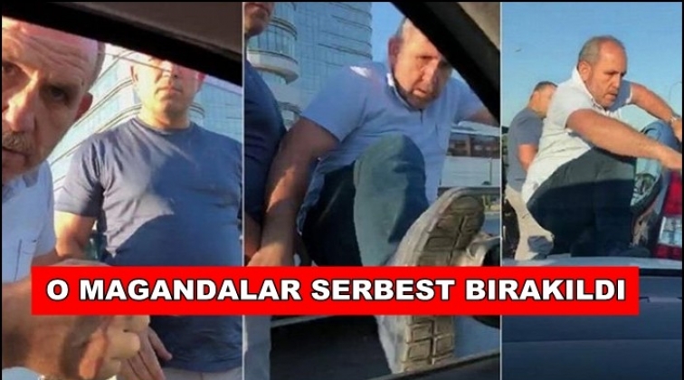 Trafik magandaları tahliye edildi!..