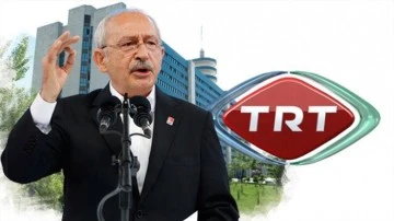 TRT'nin Kılıçdaroğlu sansürüne suç duyurusu