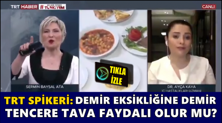 TRT spikerinin sorusu g&uuml;ndem oldu...