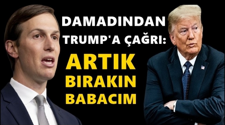 Trump’ın damadından çağrı: Yarışı bırak artık