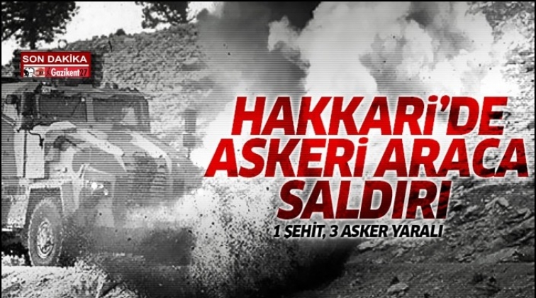 TSK: 1 şehit, 3 asker yaralı