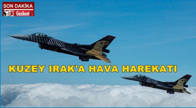 TSK'dan Kuzey Irak'a hava harekatı