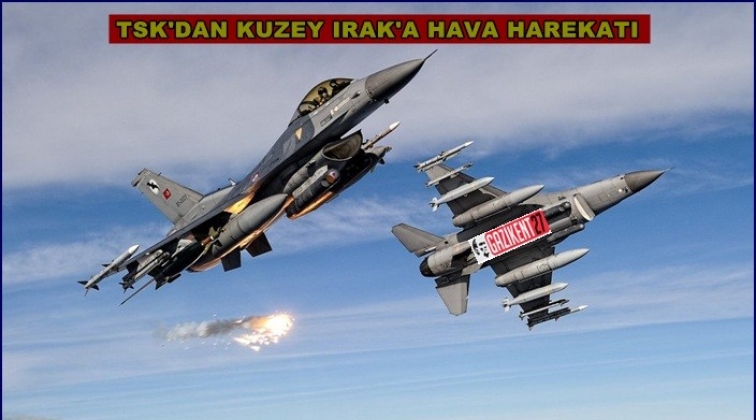 TSK'dan Kuzey Irak'a operasyon