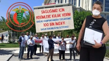 TTB'den Sağlık Bakanlığı&rsquo;na 100 bin imza! 